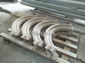 花岗岩异型自动雕刻机加工的精美石材产品实拍